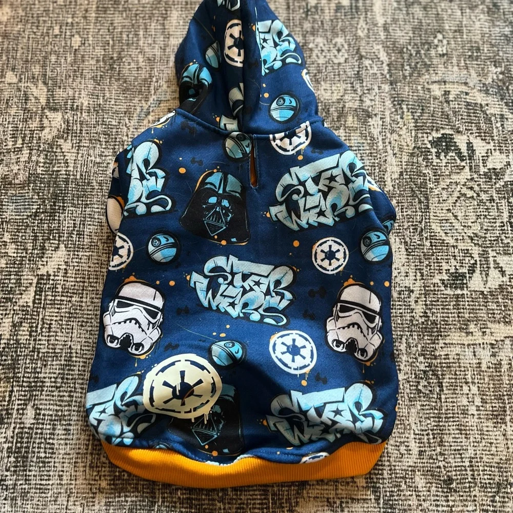 Chewy Star Wars Graffiti Dog Hoodie